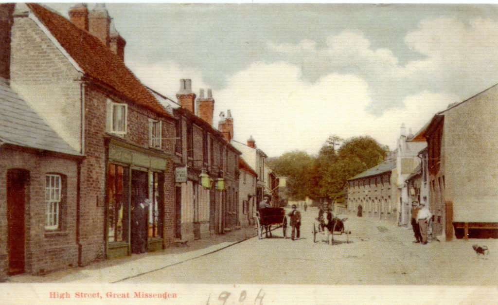 Great Missenden High Street with carts